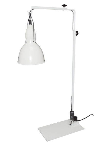 Lamp Support "2 in 1" Lampenständer Lucky Reptile Farbe weiss